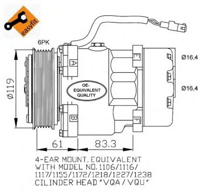 Осевой шарнир, поперечная рулевая тяга FEBI BILSTEIN 32040FE - изображение 1