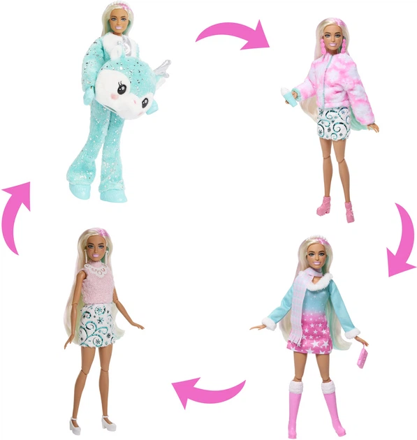 Kalendarz adwentowy Barbie Cutie Reveal (194735097586) - obraz 4