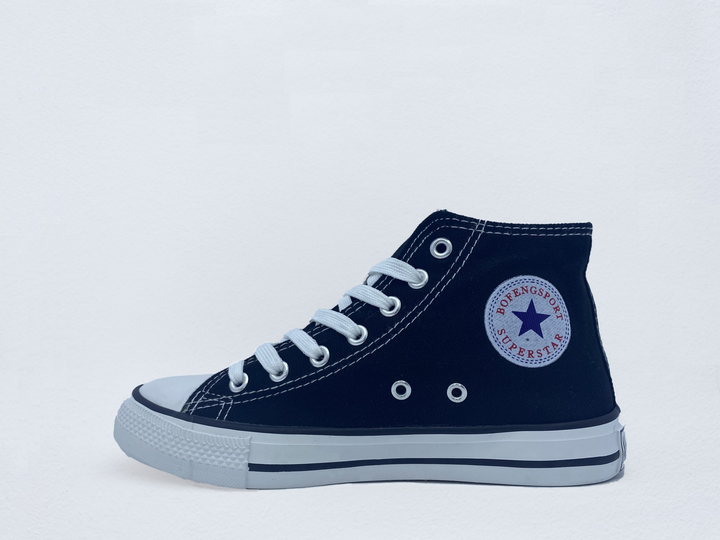 Женские кеды высокие текстиль Navigator 3051-19 39р черные от продавца ...