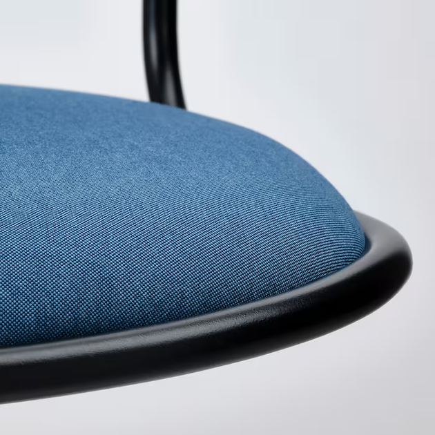 Комп'ютерне крісло ORFJALL IKEA 994.160.19 чорний/синій - изображение 3