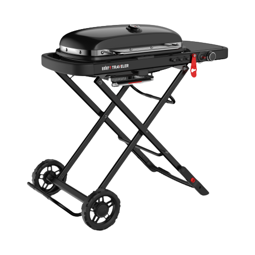 Гриль газовий Weber Traveler Stealth Edition чорний (9013075) - зображення 2