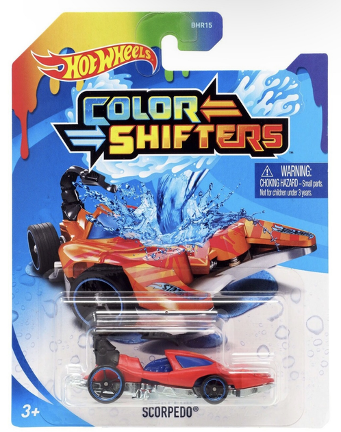 Машинка Хот Вилс Меняет цвет Scorpedo Hot Wheels Color Shifters ...