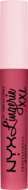 Акція на Рідка матова помада для губ NYX Professional Makeup Lip Lingerie XXL 15 Pushd Up 4 мл від Rozetka