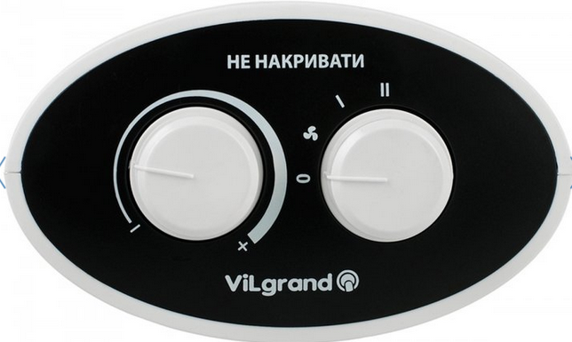 Тепловентилятор керамічний ViLgrand VFC157 білий - зображення 3