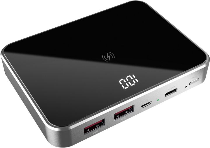 УМБ Prestigio GRAPHENE 10000 mAh PD Space Gray (PPB111G_SG) - изображение 1
