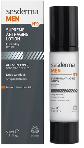 Тонік для обличчя Sesderma Men Anti-Aging Face Lotion 50 мл (8429979454973) - зображення 1