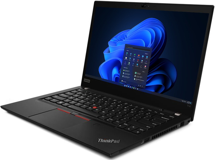 Laptop Lenovo ThinkPad T14 Gen 2 (20W0013FPB) Black - obraz 3
