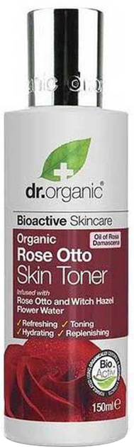 Tonik do twarzy Dr. Organic Rose Otto Skin Toner 150 ml (5060176673076) - obraz 1
