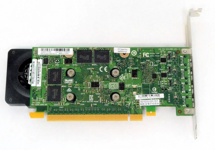 Дискретная видеокарта nVidia Quadro K1200, 4 GB GDDR5, 128-bit / miniDP ...