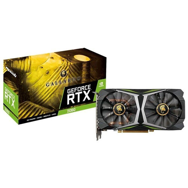 Дискретная видеокарта nVidia GeForce RTX 2060, 6 GB GDDR6, 192-bit ...