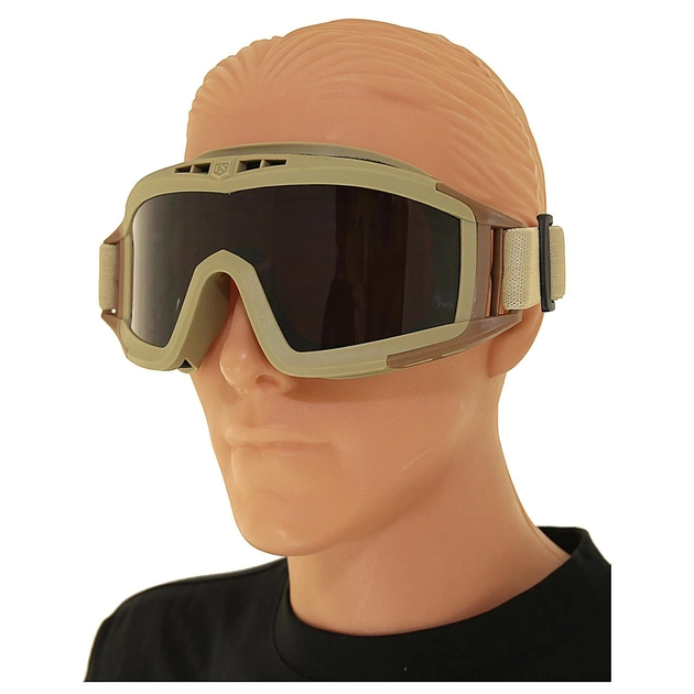 Окуляри маска тактичні TAN 4066 - зображення 2