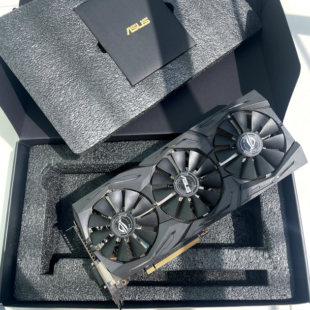RX 580 ROG STRIX 8G GAMING Б/В - изображение 2