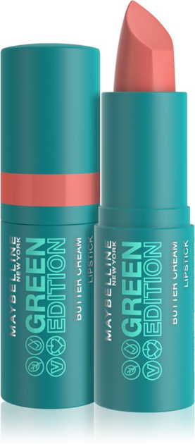 Помада для губ Maybelline Green Edition Butter Cream 013-Shell 10 г (30150393) - зображення 1