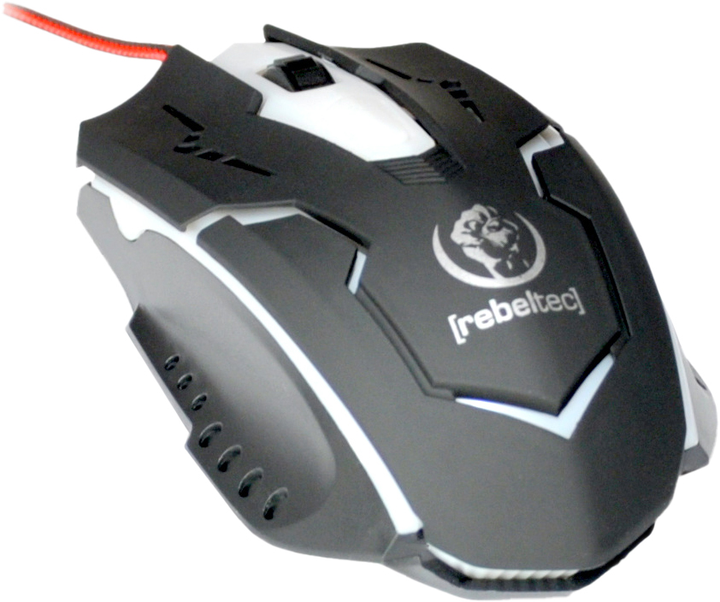 Mysz Rebeltec COBRA USB Black (RBLMYS00019) - obraz 3