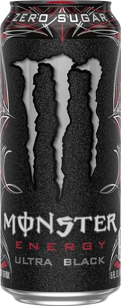 Блок енергетиков Monster Ultra Black Sugar Free 15x473мл - изображение 2