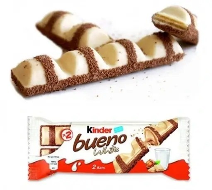 Купить батончик Kinder Bueno Coconut 39 г, цены на Мегамаркет