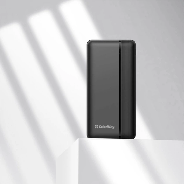 УМБ ColorWay Power Bank 30 000 mAh (USB QC3.0 + USB-C Power