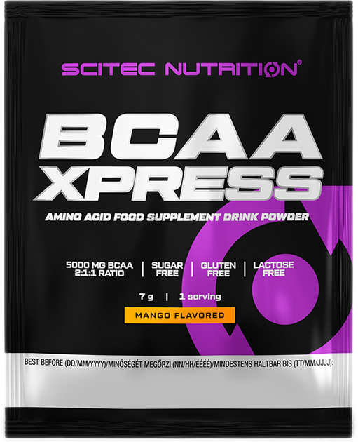 Kompleks aminokwasów Scitec Nutrition BCAA Xpress 7g Mango (5999100022324) - obraz 1