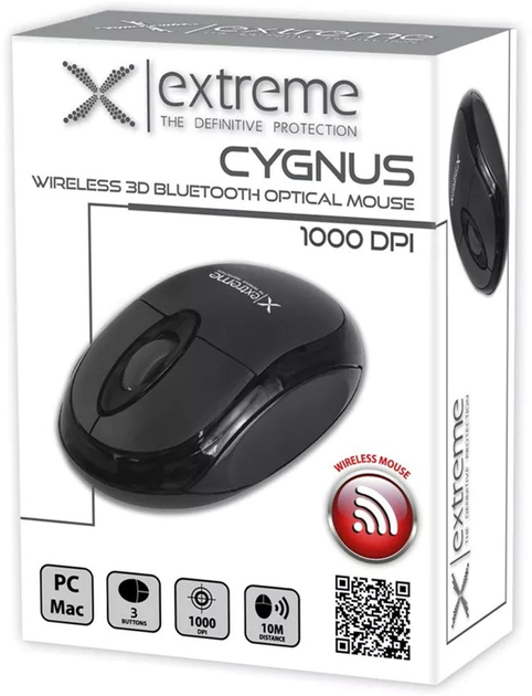 Mysz Esperanza Cyngus XM106K Wireless Czarna (5901299946466) - obraz 2