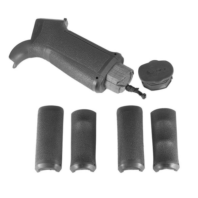 Пистолетная рукоятка MFT для AR15 Engage со сменными панелями черная - изображение 2