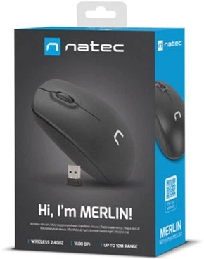 Миша NATEC Merlin Wireless Black (NMY-0897) - зображення 7