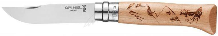 Нож Opinel №8 VRI "Поход",204.66.24 - изображение 1