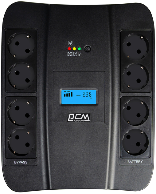 ИБП Powercom SPD-1100U LCD - изображение 1