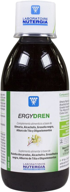 Suplement diety Nutergia Ergydren 250ml (8436031735031) - obraz 1