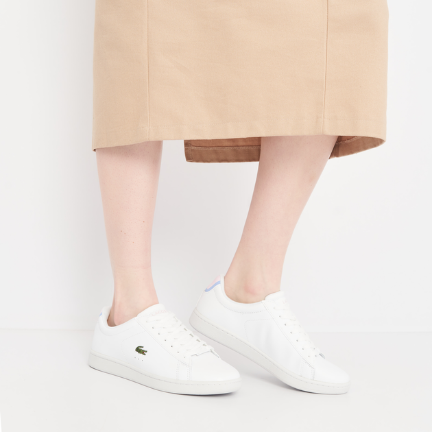 Женские кеды низкие Lacoste Carnaby Evo 743SFA0014-1Y9 40.5 (T7) 25.8 ...