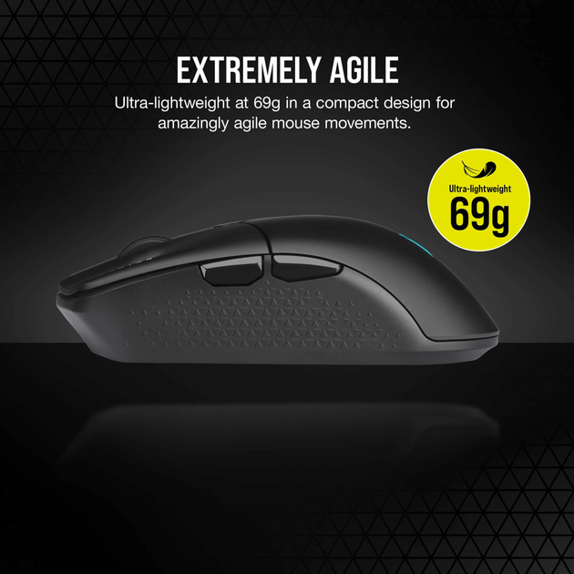 Миша Corsair Katar Elite Wireless Black (CH-931C111-EU) - зображення 8