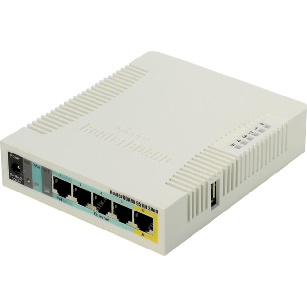 Маршрутизатор MikroTik RouterBOARD RB951Ui-2HnD - зображення 1