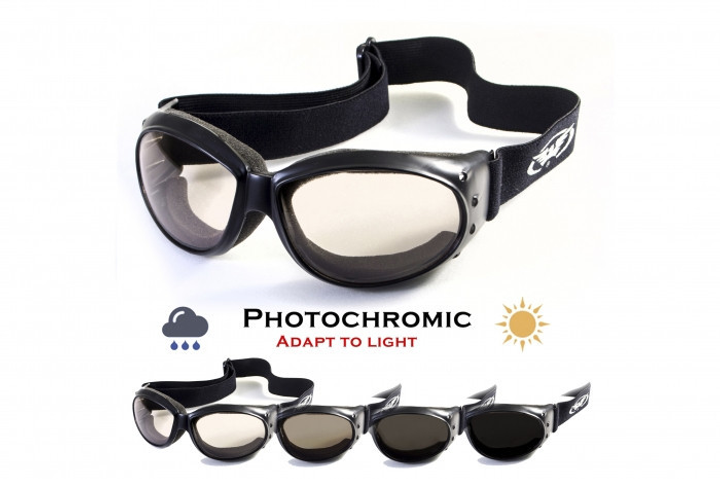Окуляри захисні Global Vision Eliminator Photochromic (clear), прозорі фотохромні - зображення 1