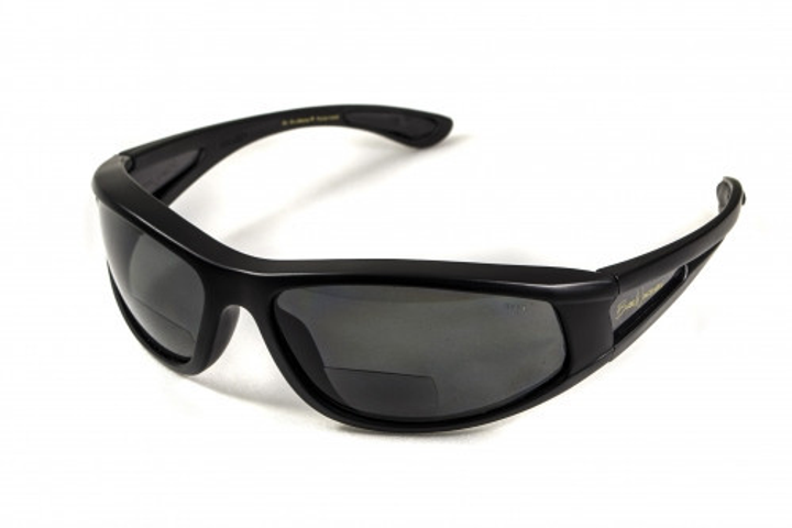 Окуляри біфокальні поляризаційні (захисні) BluWater Winkelman-2 polarized (+1.5 bifocal), (gray) чорні - зображення 2