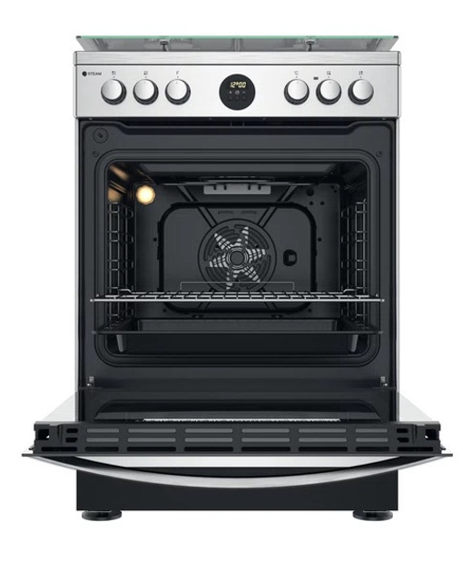 Kuchenka gazowa z piekarnikiem elektrycznym Indesit (IS67G8CHX/E) - obraz 4