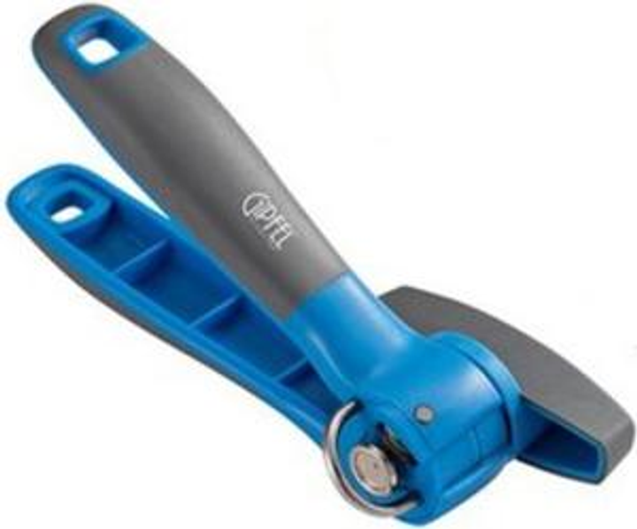 Gipfel консервный нож axudar 19,7х7,5х4см материал: pp+tpr+2cr413 2 цвета пластик серый/голубой (9916) - изображение 1