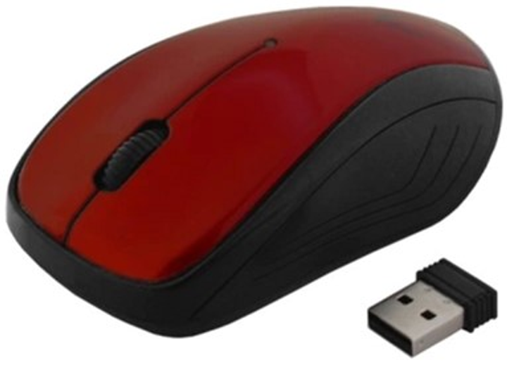 Mysz Art AM-92E USB Czerwona (MYART-AM-92E) - obraz 2