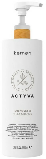 Szampon Kemon Actyva Purezza 1000 ml (8020936070597) - obraz 1