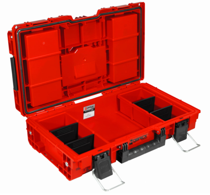 Комплект ящиков для инструмента Qbrick System PRIME SET 2 RED Ultra HD (5901238257981) - изображение 4