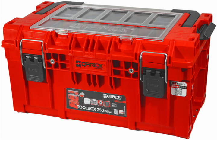 Комплект ящиков для инструмента Qbrick System PRIME SET 2 RED Ultra HD (5901238257981) - изображение 5