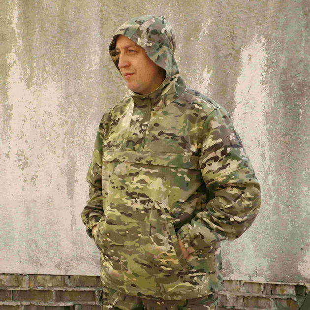 Анорак Мультикам. Тактична куртка на флісі камуфляжна розмір 54 RAPTOR TAC (918) - зображення 1