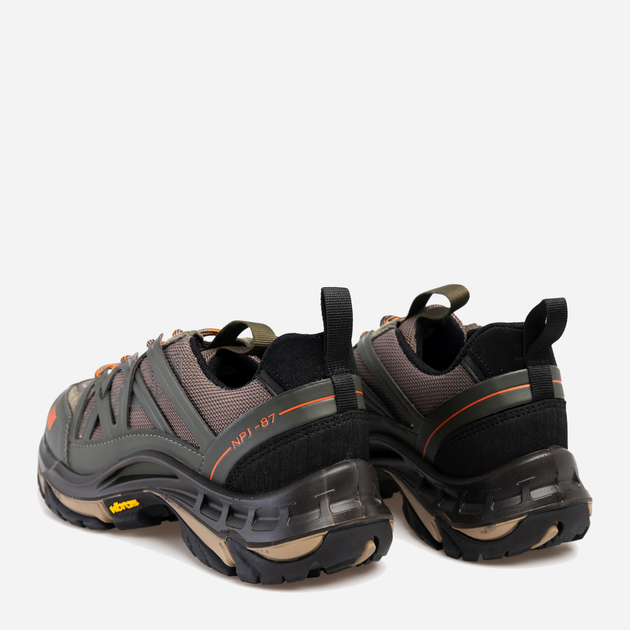 Buty trekkingowe męskie Napapijri Man Suede/Nylon Trail Running NA4DYZCO-GF2 45 Khaki (193395454135) - obraz 4