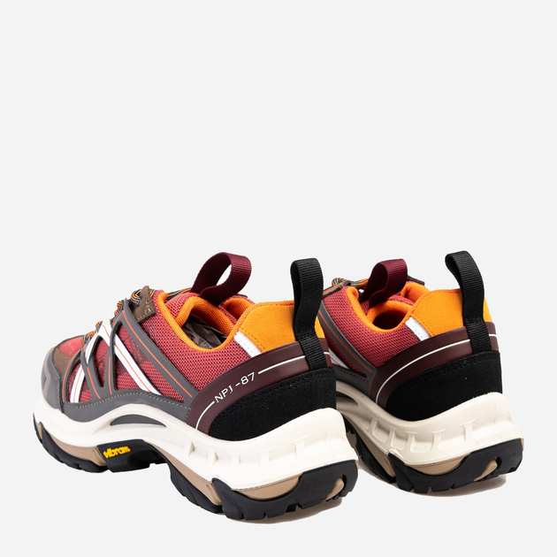 Buty trekkingowe męskie Napapijri Man Suede/Nylon Trail Running NA4DYZCO-094 44 Bordowe (193395453435) - obraz 3