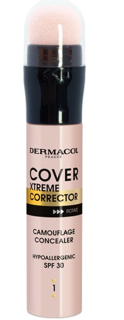 Консилер для обличчя Dermacol Cover Xtreme Corrector SPF 30 01 з високим ступенем покриття 8 г (85973121) - зображення 1