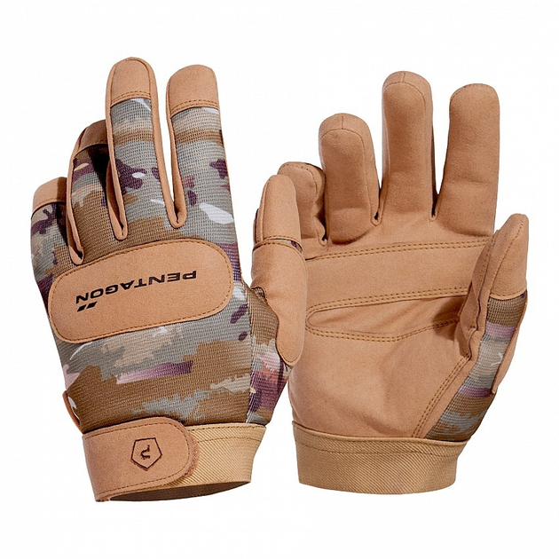 Рукавиці тактичні Pentagon Duty Mechanic Gloves Камуфляж S - изображение 1