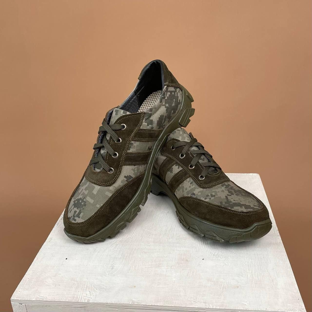 Тактические кроссовки Побратим - 1, Оливковый, 42 размер - изображение 1
