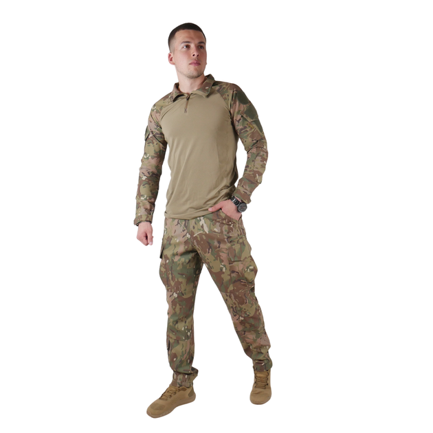 Тактичний костюм (штани+убакс) Combat Мультикам M - зображення 1
