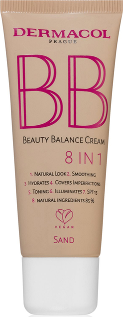 Тональний крем Dermacol Beauty Balance 8 in 1 Sand 30 мл (85974326) - зображення 1