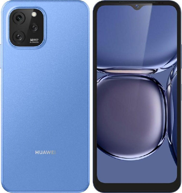Smartfon Huawei Nova Y61 4/64GB Blue (6941487281664) - obraz 1
