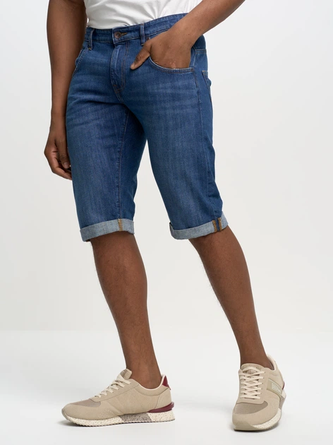 Шорти джинсові чоловічі Big Star CONNER-409 W30 Сині (5900714524661) - зображення 1