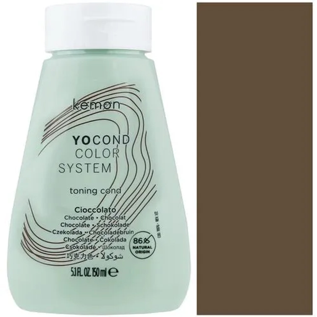 Toner do włosów Kemon Yo Cond Color System Toning Cond Chocolate 150 ml (8020936043294) - obraz 1